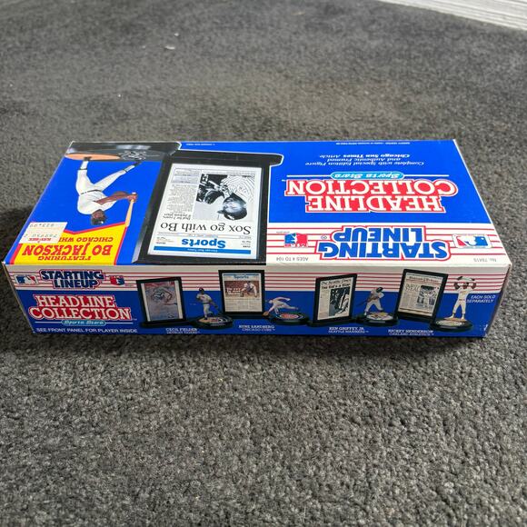 Bo Jackson Chicago White Sox Starting Lineup Headline Collection - Vintage NIB - Picture 6 of 8